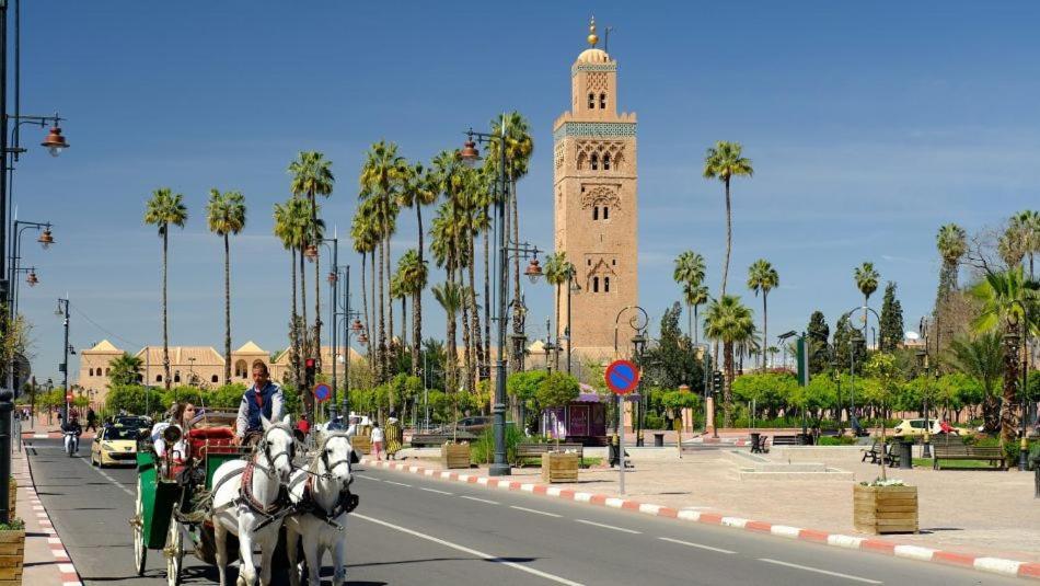 Entre Ville Et Detente- Les Portes De Gueliz Marrakesh Ngoại thất bức ảnh